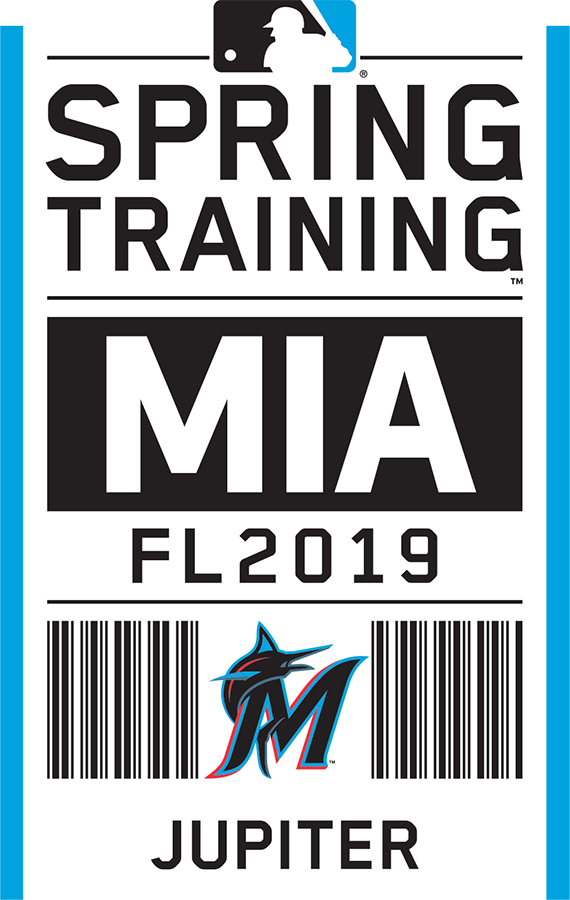 Miami Marlins 2019 Event Logo vinyl decal